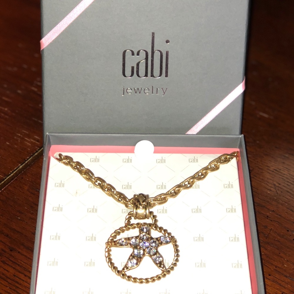 Cabi Starfish Medallion Necklace